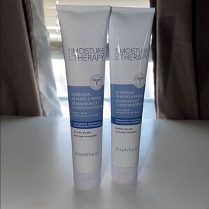 Avon Moisture Therapy Intensive Healing Cream with Blue Accents